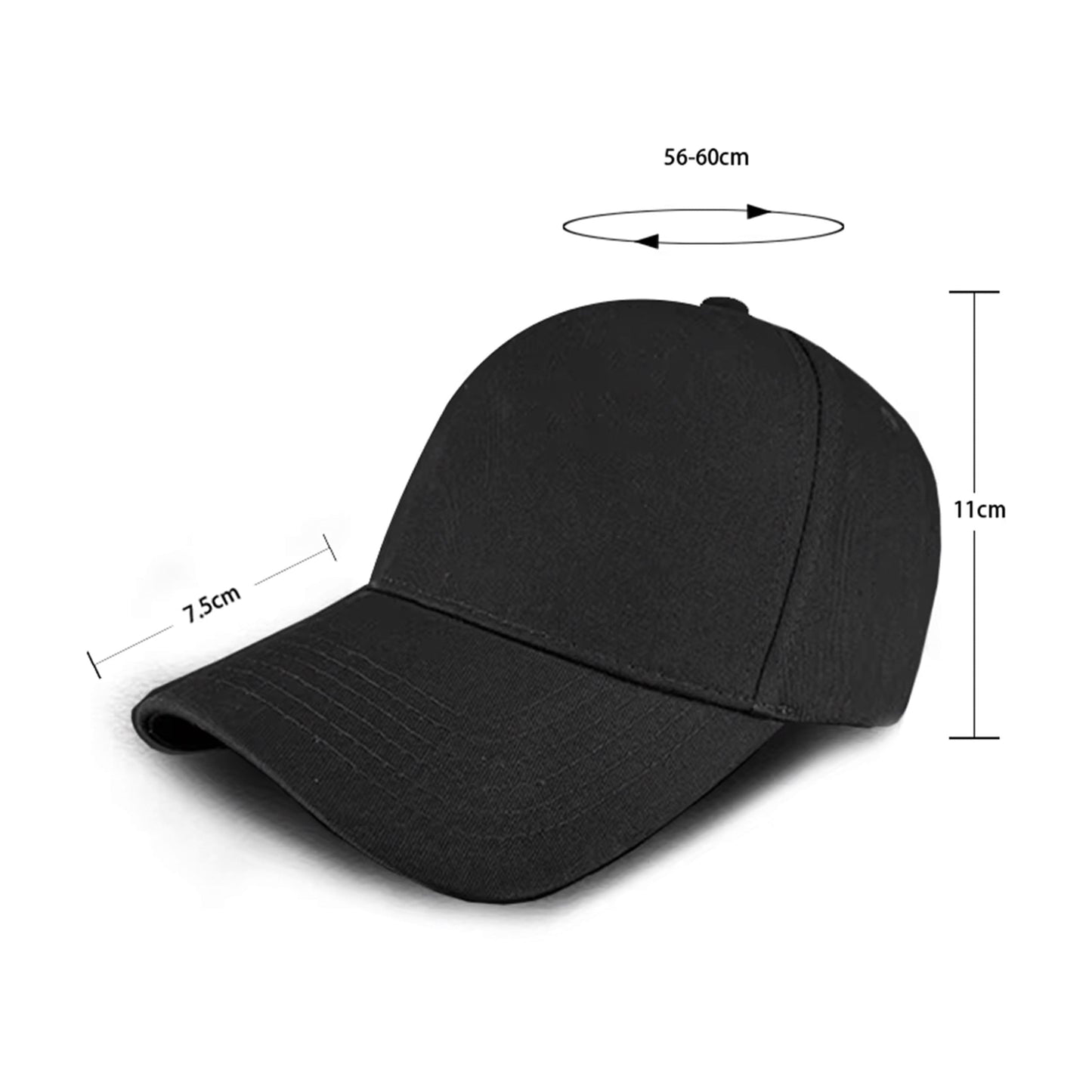 Bitcoin BTC Crypto Unisex Classic Black Baseball Cap with Premium Embroidered Bitcoin Logo Bitcoin BTC Crypto Hat
