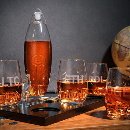 Cryptocurrency Decanter, Bitcoin Decanter To The Moon, Crypto Elon Musk Ethereum Whiskey & Wine Decanter  - Crypto Gifts, HODL